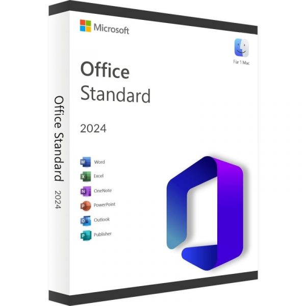 Microsoft Office 2024 Standard Vollversion für Mac I Sofortdownload / E-Mail-Versand
