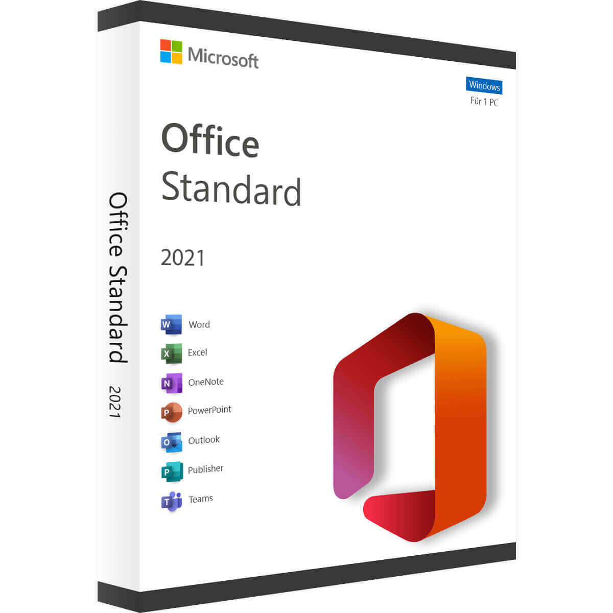 Microsoft Office 2021 Standard für Windows 32/64Bit I Blitz-E-Mail-Versand
