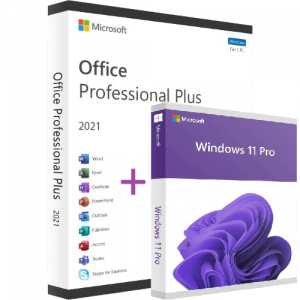 Microsoft Office 2021 Professional Plus + Windows 11 Pro (Bundle)