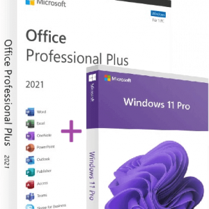 Microsoft Office 2021 Professional Plus + Windows 11 Pro (Bundle)