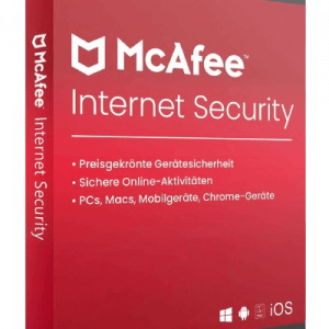 McAfee Internet Security 2026 (1-10 Geräte / 1-3 Jahre)