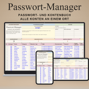 Passwort-Manager für Sheets